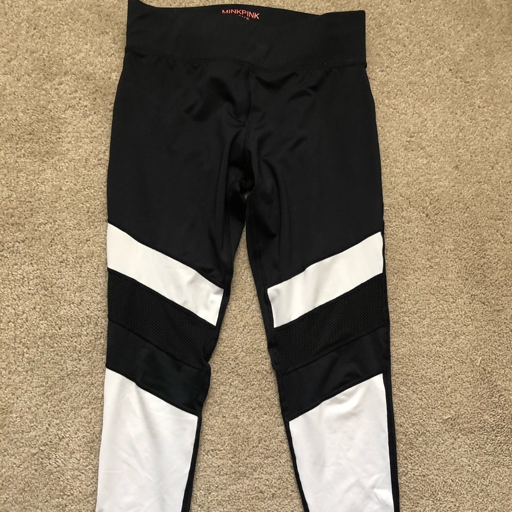 Black and white leggings